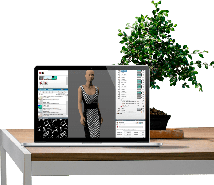 3D моделювання одягу Vidya Assyst